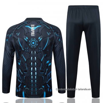 Chandal de Chaqueta del Napoli 2025-2026 Negro