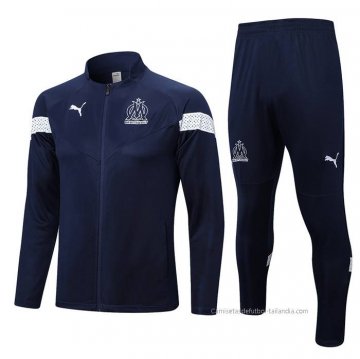 Chandal de Chaqueta del Olympique Marsella 2022-2023 Azul Oscuro Chandal de Chaqueta del Olympique Marsella 2022-2023 Azul Oscuro