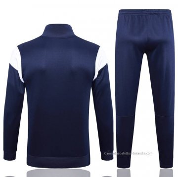 Chandal de Chaqueta del Olympique Marsella 2023-2024 Azul Oscuro