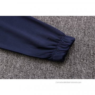 Chandal de Chaqueta del Olympique Marsella Nino 2022-2023 Azul Oscuro