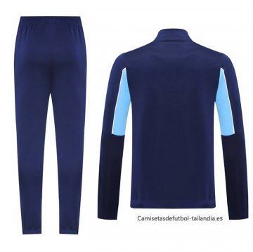 Chandal de Chaqueta del Olympique Marsella Nino 2025-2026 Azul