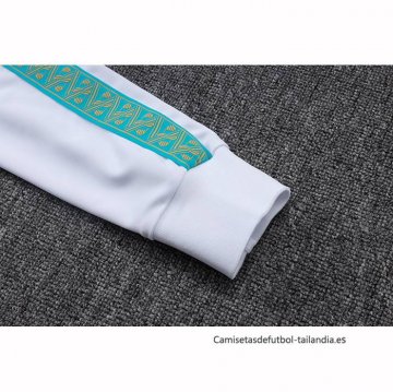 Chandal de Chaqueta del Olympique Marsella Nino 2025-2026 Blanco