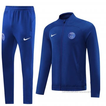 Chandal de Chaqueta del Paris Saint-Germain 2022-2023 Azul