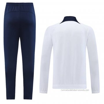 Chandal de Chaqueta del Paris Saint-Germain 2022-2023 Blanco