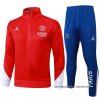 Chandal de Chaqueta del Paris Saint-Germain 2024-2025 Rojo Chandal de Chaqueta del Paris Saint-Germain 2024-2025 Rojo