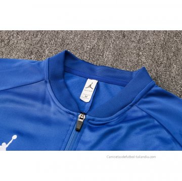 Chandal de Chaqueta del Paris Saint-Germain 2021-2022 Azul