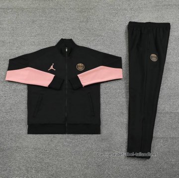 Chandal de Chaqueta del Paris Saint-Germain Jordan 2024-2025 Negro