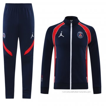 Chandal de Chaqueta del Paris Saint-Germain Jordan 2021-2022 Azul Chandal de Chaqueta del Paris Saint-Germain Jordan 2021-2022 Azul