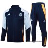 Chandal de Chaqueta del Real Madrid 2024-2025 Azul Oscuro Chandal de Chaqueta del Real Madrid 2024-2025 Azul Oscuro