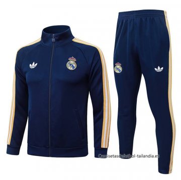 Chandal de Chaqueta del Real Madrid 2026-2027 Azul Chandal de Chaqueta del Real Madrid 2026-2027 Azul