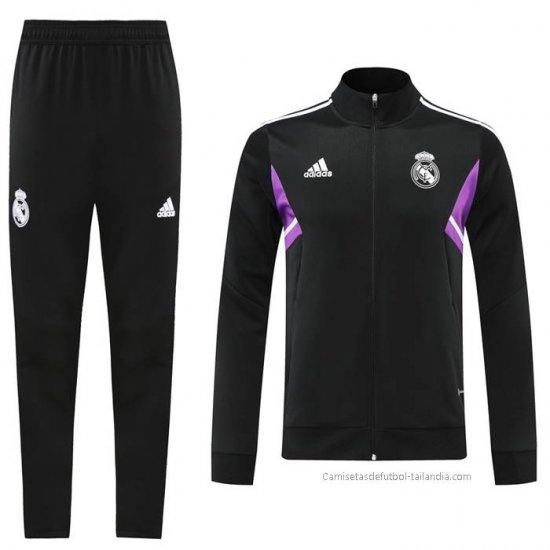 Chandal de Chaqueta del Real Madrid 2022-2023 Negro - Haga un click en la imagen para cerrar