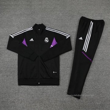 Chandal de Chaqueta del Real Madrid 2022-2023 Negro
