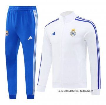 Chandal de Chaqueta del Real Madrid 2024-2025 Blanco
