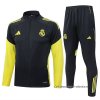 Chandal de Chaqueta del Real Madrid Nino 2025-2026 Gris Amarillo