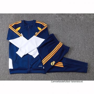 Chandal de Chaqueta del Real Madrid Nino 2026-2027 Azul