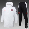 Chandal de Invierno del Manchester United 2024-2025 Blanco