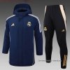 Chandal de Invierno del Real Madrid 2024-2025 Azul Chandal de Invierno del Real Madrid 2024-2025 Azul
