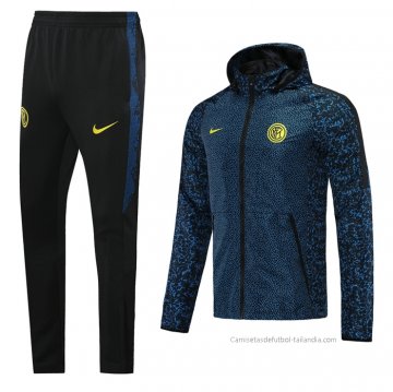 Chandal de Rompevientos del Inter Milan 2021-2022 Azul Chandal de Rompevientos del Inter Milan 2021-2022 Azul
