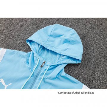 Chandal de Rompevientos del Manchester City 2024-2025 Azul