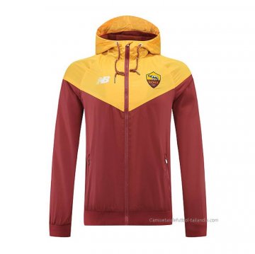 Chandal de Rompevientos del Roma 2022-2023 Rojo