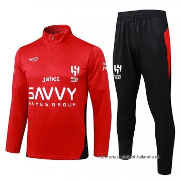 Chandal de Sudadera del Al Hilal 2025-2026 Rojo Chandal de Sudadera del Al Hilal 2025-2026 Rojo