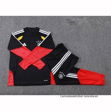 Chandal de Sudadera del Alemania Nino 2025-2026 Negro