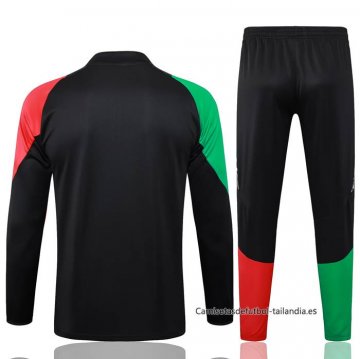Chandal de Sudadera del Arsenal 2024-2025 Negro