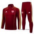Chandal de Sudadera del Arsenal Nino 2025-2026 Rojo Amarillo