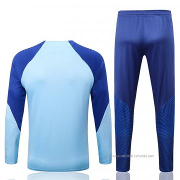 Chandal de Sudadera del Atletico Madrid 2022-2023 Azul