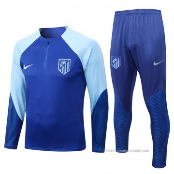 Chandal de Sudadera del Atletico Madrid 2022-2023 Azul Chandal de Sudadera del Atletico Madrid 2022-2023 Azul