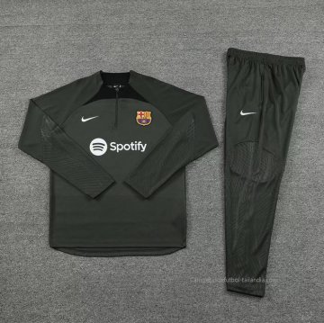 Chandal de Sudadera del Barcelona 2023-2024 Verde