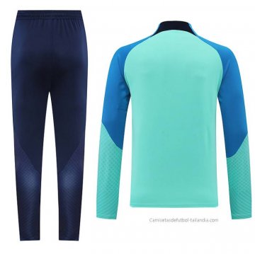 Chandal de Sudadera del Barcelona 2022-2023 Verde