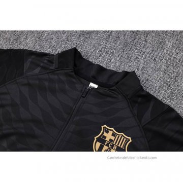 Chandal de Sudadera del Barcelona 2023-2024 Negro