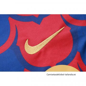 Chandal de Sudadera del Barcelona 2024-2025 Azul y Rojo