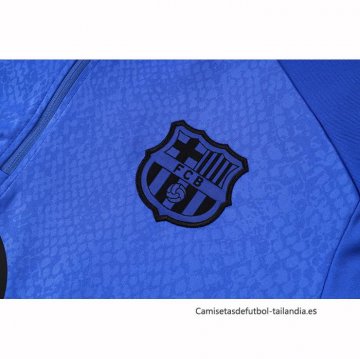 Chandal de Sudadera del Barcelona 2025-2026 Azul Purpura