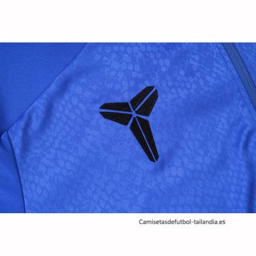 Chandal de Sudadera del Barcelona Nino 2025-2026 Azul Purpura