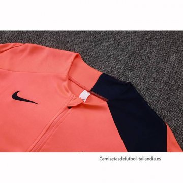 Chandal de Sudadera del Barcelona Nino 2025-2026 Naranja