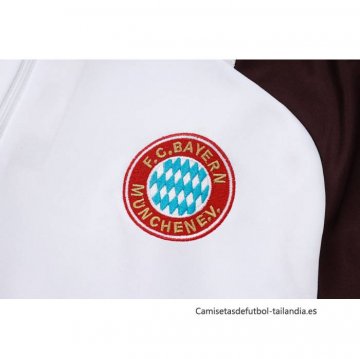 Chandal de Sudadera del Bayern Munich Nino 2024-2025 Blanco