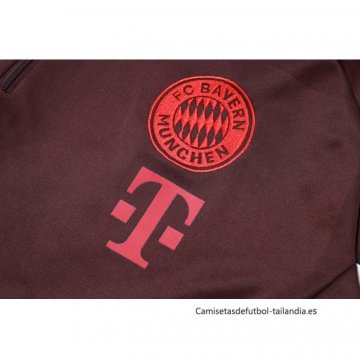 Chandal de Sudadera del Bayern Munich Nino 2024-2025 Rojo