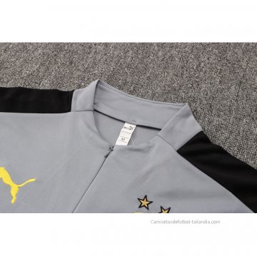 Chandal de Sudadera del Borussia Dortmund 2021-2022 Gris