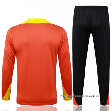 Chandal de Sudadera del Brasil 2025-2026 Naranja