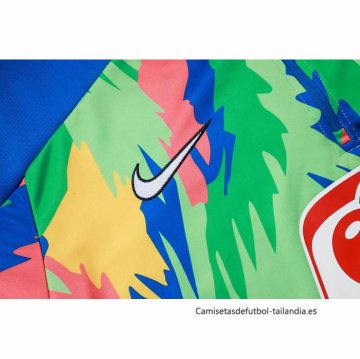 Chandal de Sudadera del Brasil Nino 2025-2026 Verde