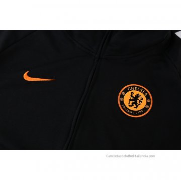 Chandal de Sudadera del Chelsea 2021-2022 Negro