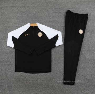 Chandal de Sudadera del Chelsea 2023-2024 Negro