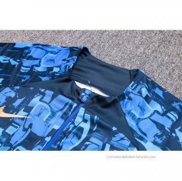 Chandal de Sudadera del Chelsea 2023-2024 Azul