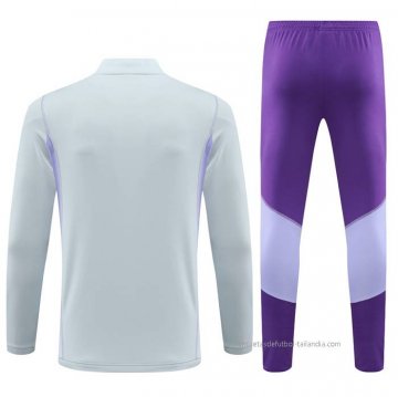 Chandal de Sudadera del Cruzeiro 2023-2024 Gris