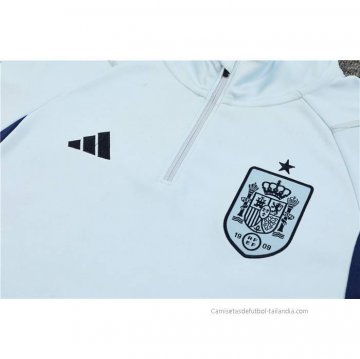 Chandal de Sudadera del Espana 2022-2023 Azul Claro
