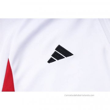 Chandal de Sudadera del Flamengo 2023-2024 Blanco