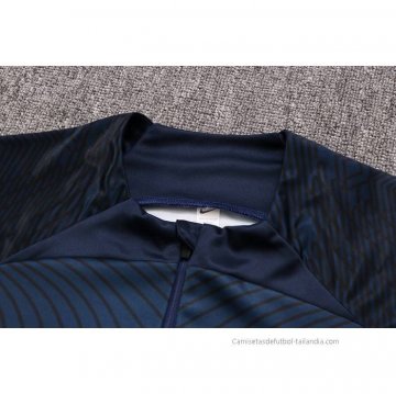 Chandal de Sudadera del Francia 2022-2023 Azul Oscuro