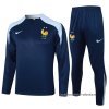 Chandal de Sudadera del Francia Nino 2024-2025 Azul Chandal de Sudadera del Francia Nino 2024-2025 Azul